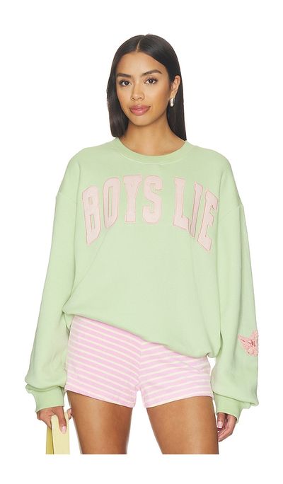Boys Lie Boys Lie Razzle Dazzle V4 Kara Crewneck Sweatshirt