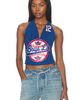 Boys Lie Boys Lie Sporting Blues Halter Top - 1