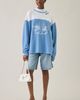 Boys Lie Boys Lie Varsity Blues Graphic Thermal Long Sleeve Tee in Blue, Women's at Urban Outfitters - 4