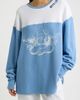 BOYS LIE BOYS LIE Varsity Blues Thermal Long Sleeve Tee  - 1