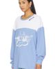 Boys Lie Boys Lie Varsity Blues Thermal Long Sleeve Top - 2
