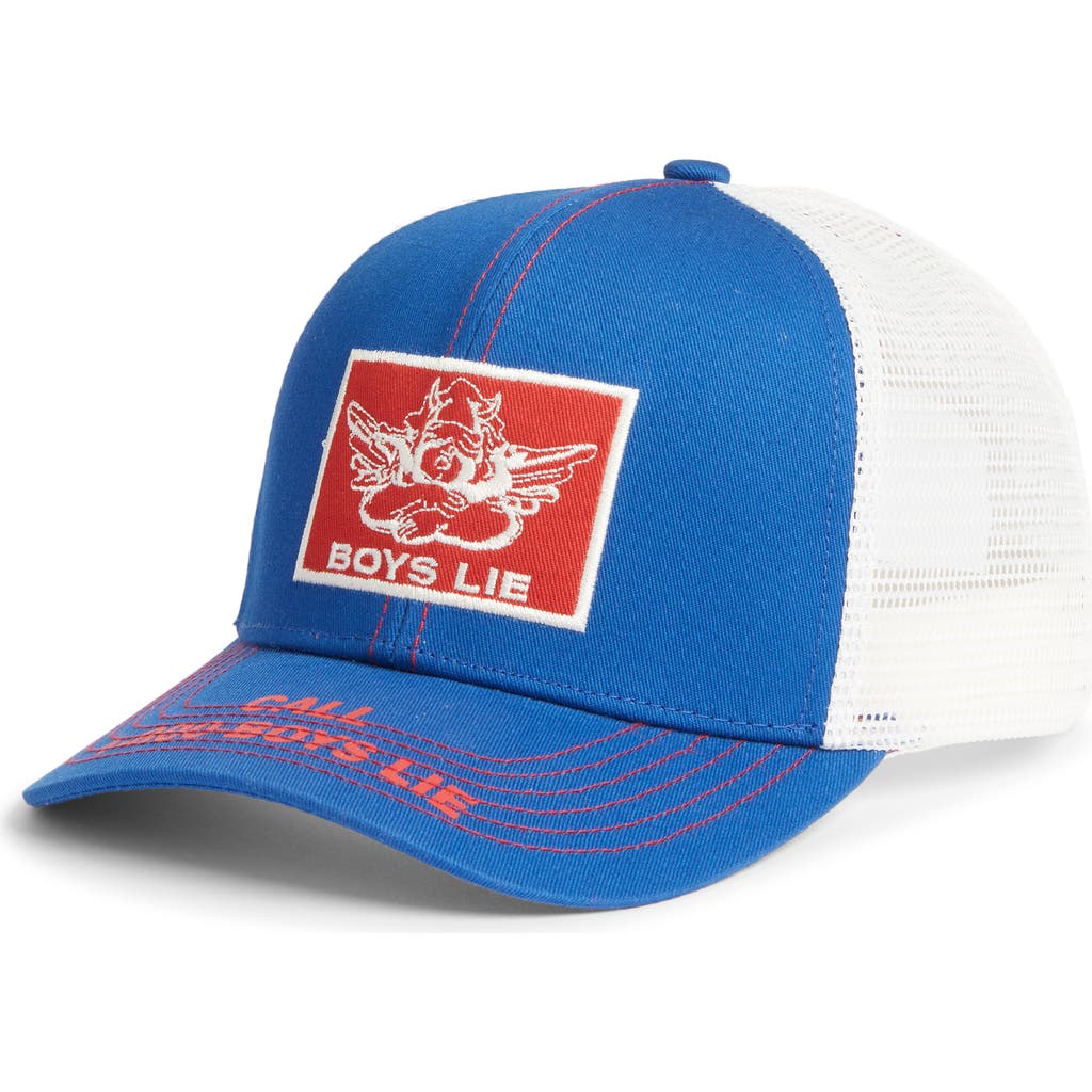 BOYS LIE BOYS LIE Varsity Snapback Trucker Hat
