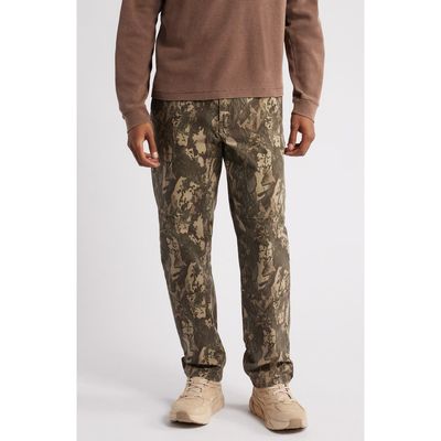 BP. BP. Camo Relaxed Fit Stretch Canvas Workwear Pants