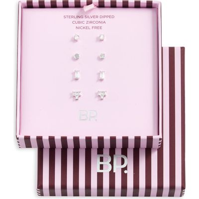 BP. BP. Cubic Zirconia 4-Pack Stud Earrings