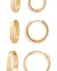 BP. BP. Dipped Set of 3 Hoop Earrings - 1