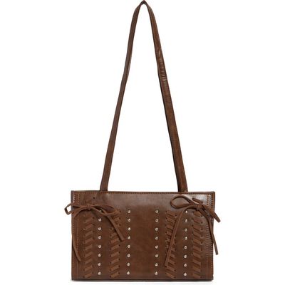 BP. BP. Faux Leather Laced Shoulder Bag