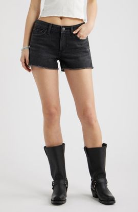 BP. BP. Festival Low Rise Stretch Denim Cutoff Shorts
