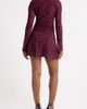 BP. BP. Flocked Mesh Minidress - 3