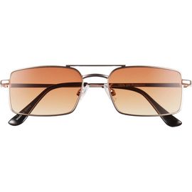 BP. BP. Gradient Rectangular Aviator Sunglasses