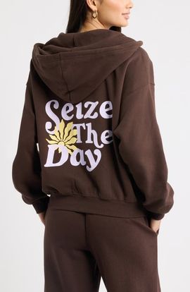 BP. BP. Graphic Full Zip Hoodie