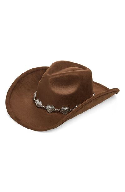 BP. BP. Heart Trim Cowboy Hat
