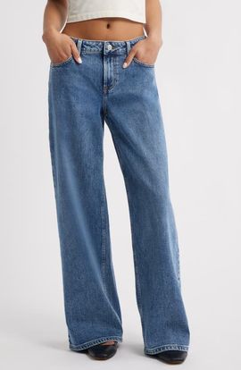 BP. BP. Low Rise Baggy Wide Leg Jeans