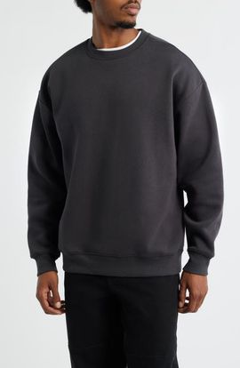 BP. BP. Oversize Fleece Crewneck Sweatshirt