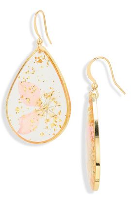 BP. BP. Pressed Flower Drop Earrings