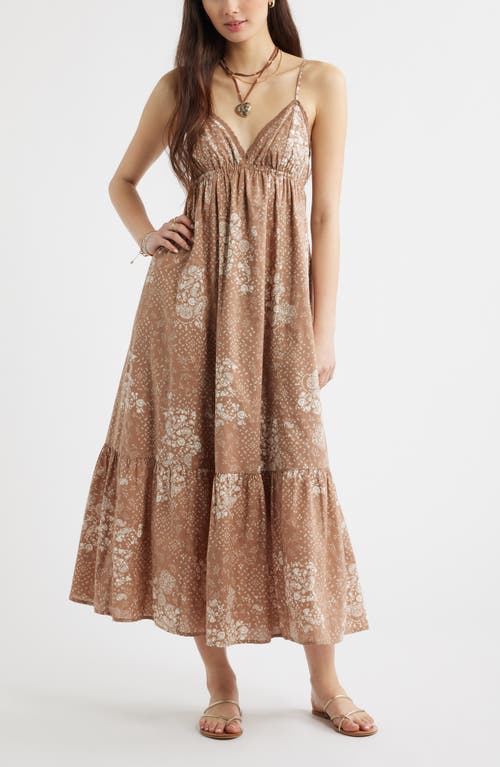 BP. BP. Ruffle Hem Cotton Maxi Dress