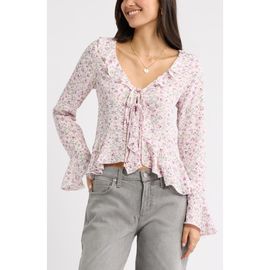 BP. BP. Ruffled Long Sleeve Top