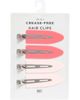 BP. BP. Set of 4 Assorted Jumbo Crease Free Hair Clips - 1