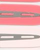 BP. BP. Set of 4 Assorted Jumbo Crease Free Hair Clips - 2