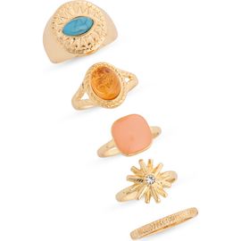 BP. BP. Set of 5 Rings