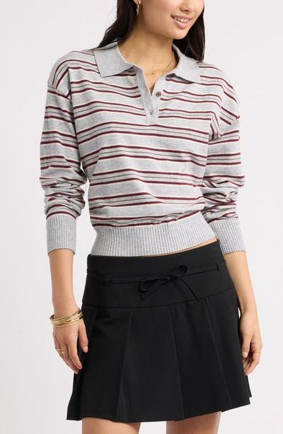 BP. BP. Striped Polo Sweater