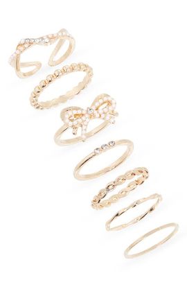 BP. BP. Sweet Set of 7 Rings