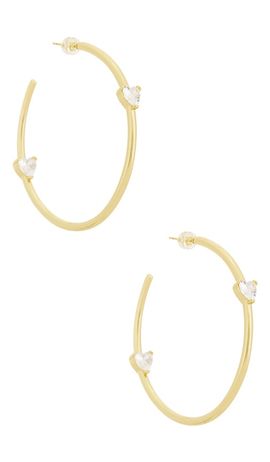 BRACHA BRACHA Delta Hoops Eaarrings