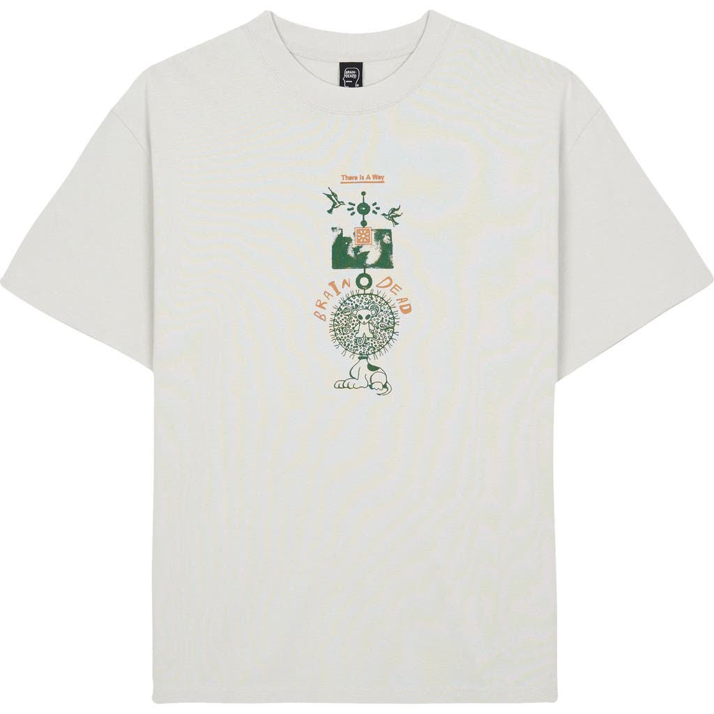 Brain Dead Brain Dead There Is a Way Cotton Graphic T-Shirt