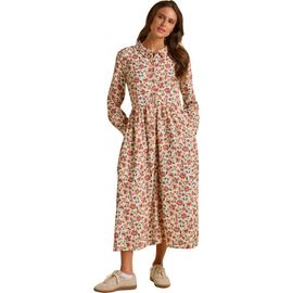 Brakeburn Brakeburn Bella Long Sleeve Shirt Midi Dress