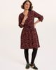 Brakeburn Brakeburn Birch V-Neck Long Sleeve Midi Dress - 1
