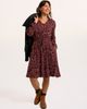 Brakeburn Brakeburn Birch V-Neck Long Sleeve Midi Dress - 3