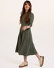 Brakeburn Brakeburn Leyland Slub Jersey Printed Midi Dress - 2