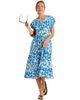 Brakeburn Brakeburn Ranieli Floral Print Midi Dress - 1