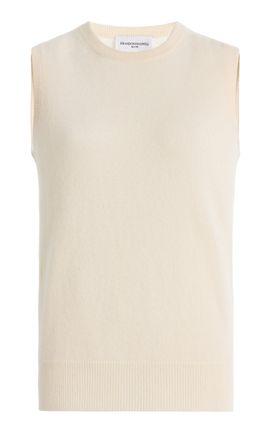Brandon Maxwell Brandon Maxwell Blythe Knit CashmereSilk Tank Top