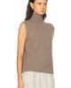 Brandon Maxwell Brandon Maxwell Bruno Sleeveless High Neck Vest - 2