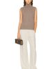 Brandon Maxwell Brandon Maxwell Bruno Sleeveless High Neck Vest - 4