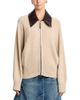 Brandon Maxwell Brandon Maxwell Conrad Cashmere Zippered Jacket - 1