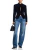 Brandon Maxwell Brandon Maxwell Lana Trouser Jeans in Bi-Color Wash - 2