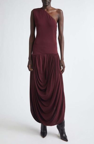 Brandon Maxwell Brandon Maxwell Mila One-Shoulder Jersey Dress