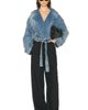 Brandon Maxwell Brandon Maxwell Regan Denim Trench Jacket - 4