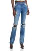 Brandon Maxwell Brandon Maxwell Riggs High Rise Cigarette Jeans in Indigo - 1