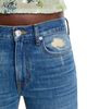 Brandon Maxwell Brandon Maxwell Riggs High Rise Cigarette Jeans in Indigo - 5