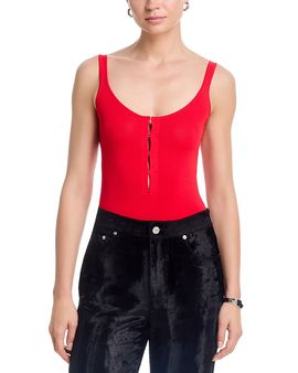 Brandon Maxwell Brandon Maxwell Scarlett Scoop Neck Bodysuit