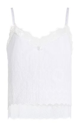 Brandon Maxwell Brandon Maxwell Smith Embroidered Cotton Cami