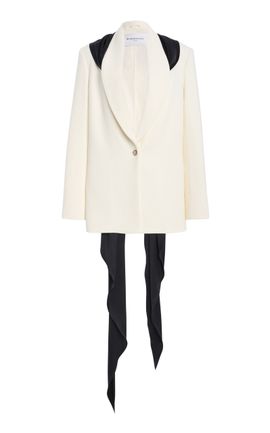 Brandon Maxwell Brandon Maxwell The Ashlyn ScarfDetailed Tailoring Jacket