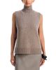Brandon Maxwell Brandon Maxwell The Bruno Wool & Cashmere Sleeveless Sweater - 1