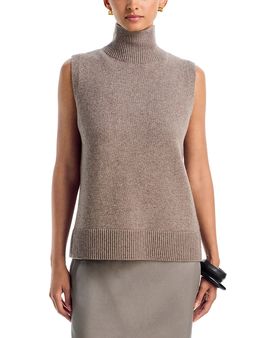 Brandon Maxwell Brandon Maxwell The Bruno Wool & Cashmere Sleeveless Sweater