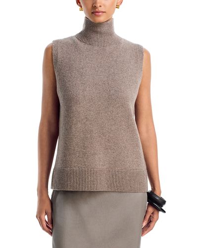 Brandon Maxwell Brandon Maxwell The Bruno Wool & Cashmere Sleeveless Sweater