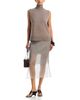 Brandon Maxwell Brandon Maxwell The Bruno Wool & Cashmere Sleeveless Sweater - 2