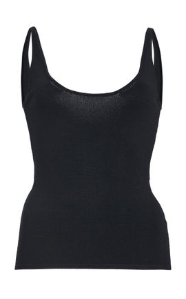 Brandon Maxwell Brandon Maxwell The Daniella Sculpted Knit Tank Top
