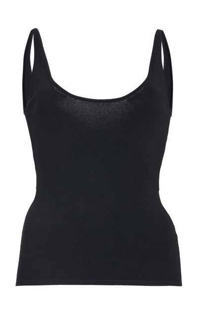 Brandon Maxwell Brandon Maxwell The Daniella Sculpted Knit Tank Top
